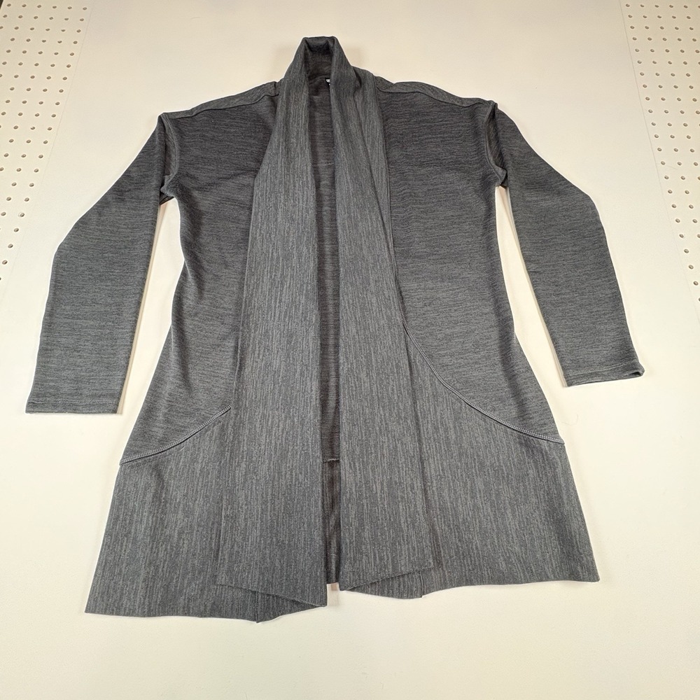 Women's Kuhl Large Grey Long Sleeve Open Wrap Cardigan XS